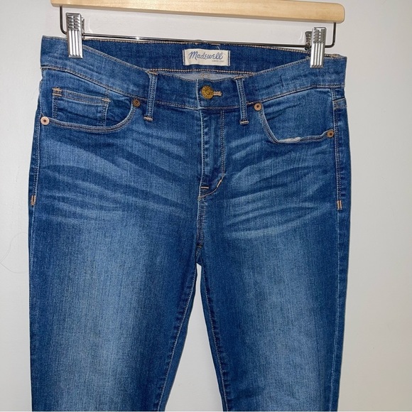 Madewell Jeans Women’s Size 28 Blue  Denim "Skinny Skinny Ankle" Zipper Mid-rise - Picture 3 of 8